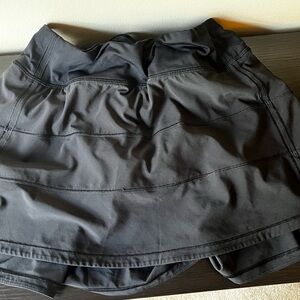 Black Lululemon Athletic Skort